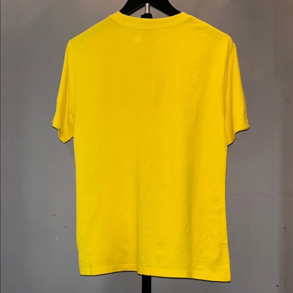Ralph Lauren Kids Youth Yellow POLO Multicolor Logo Tee Size Large 14-16 Boys